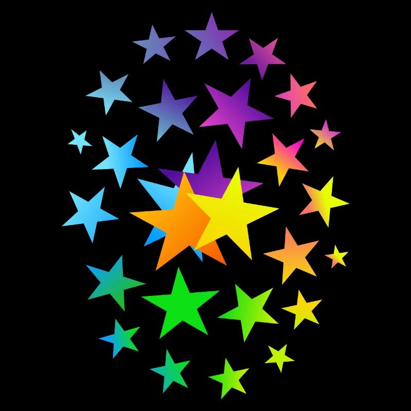 ÉTOILES astérisques beaucoup d’étoiles