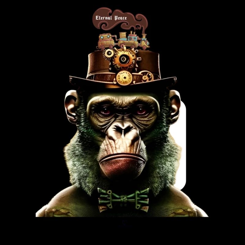 Peace Steampunk Train