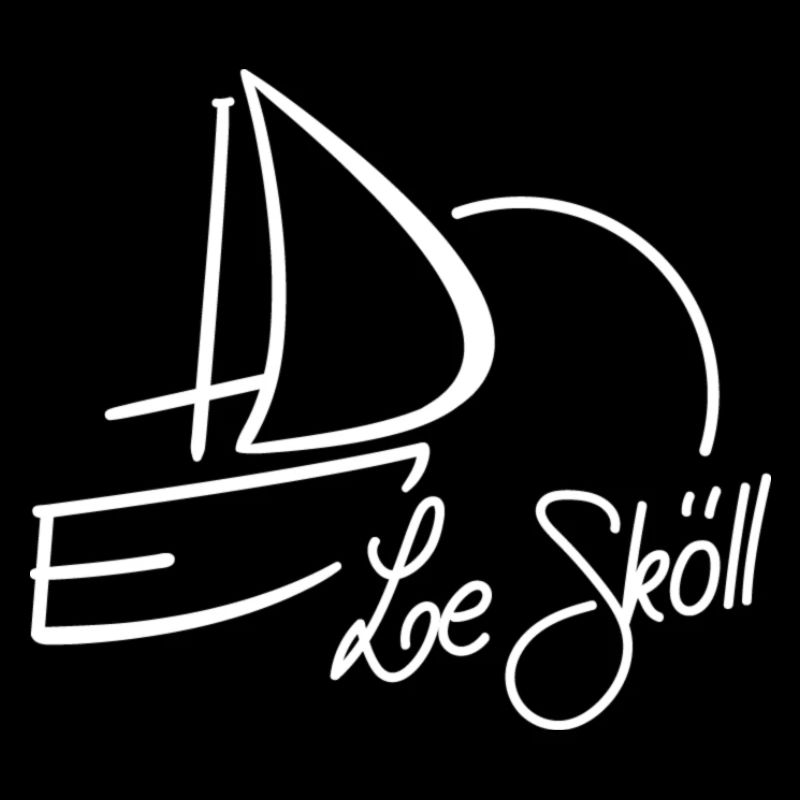 Le Skoll Logo Blanc