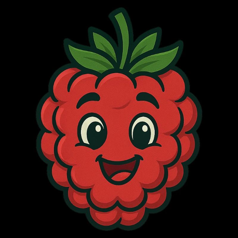 Framboise heureuse