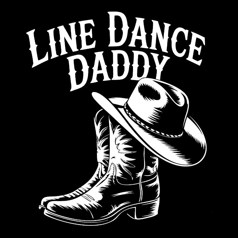 Line Dance Dad My Daddy Dances Line Dance