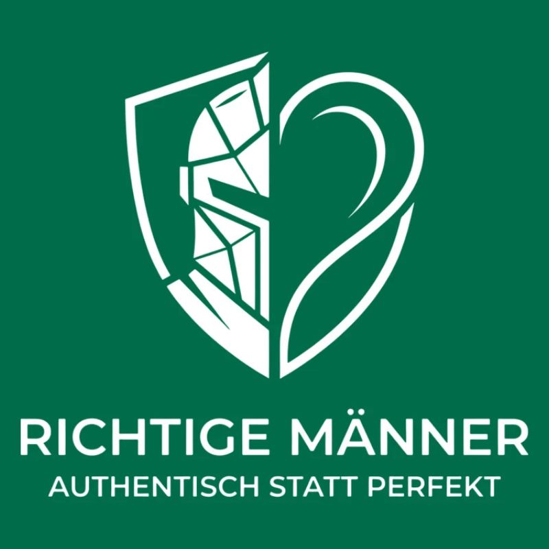 Authentische Männer Shield