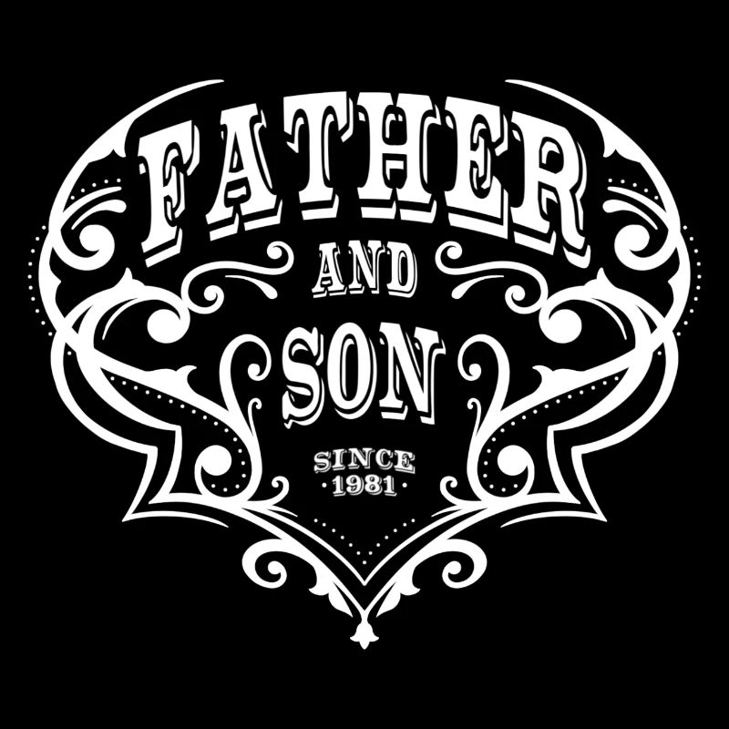 Father & Son Music (white)