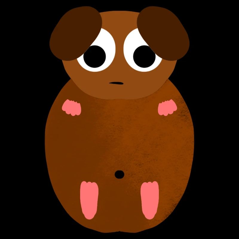 Mignon putter cochon d’Inde