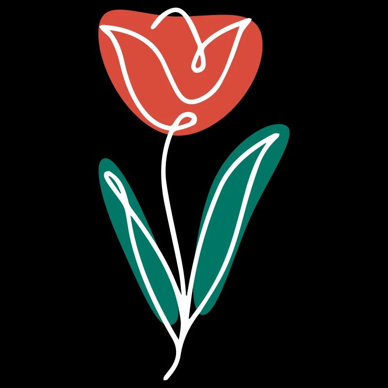 ROSE (fleur) Art abstrait