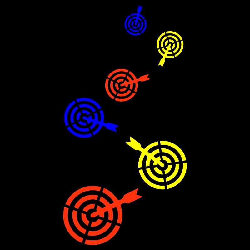 Symbole des fléchettes