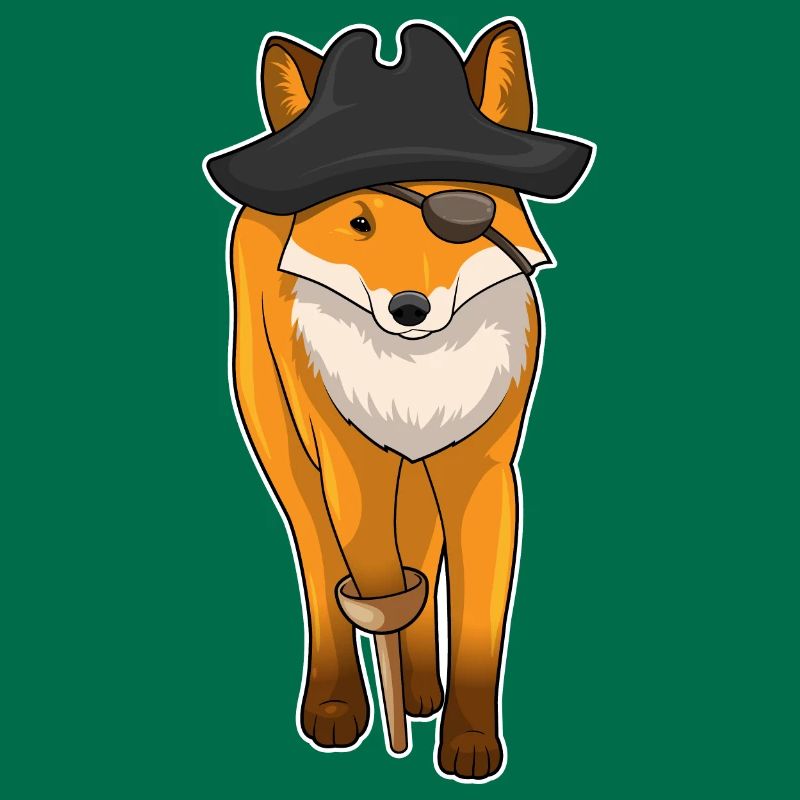 Fox Pirate Eye Patch