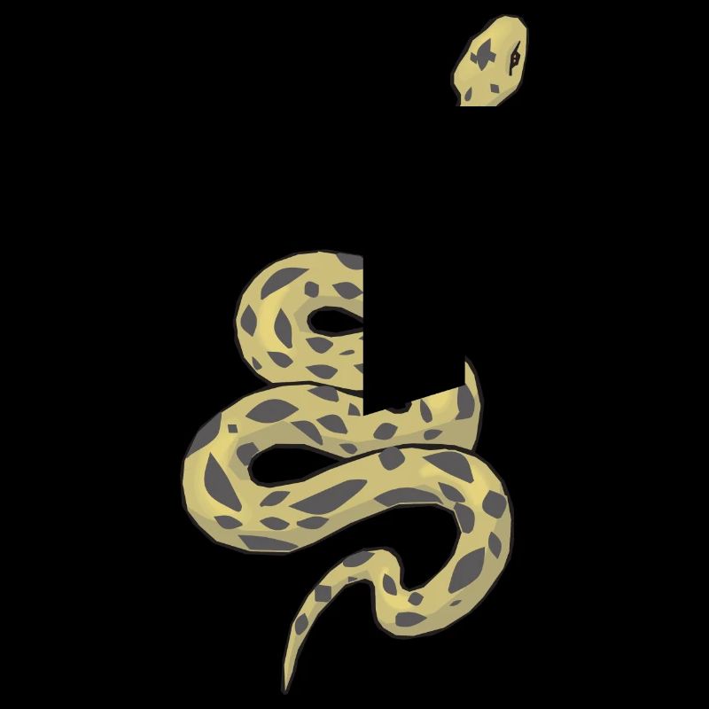 Letter j snake