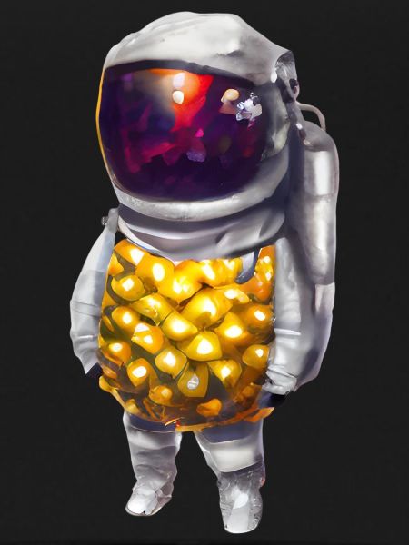 Pineapple Astronaut