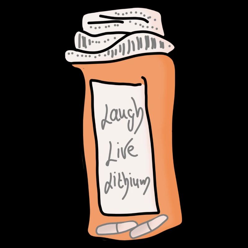 Lachen, Leben, Lithium