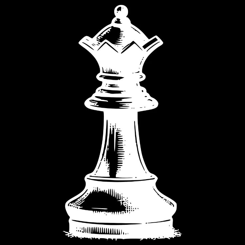 Jeu d’échecs pièce d’échecs Reine blanche
