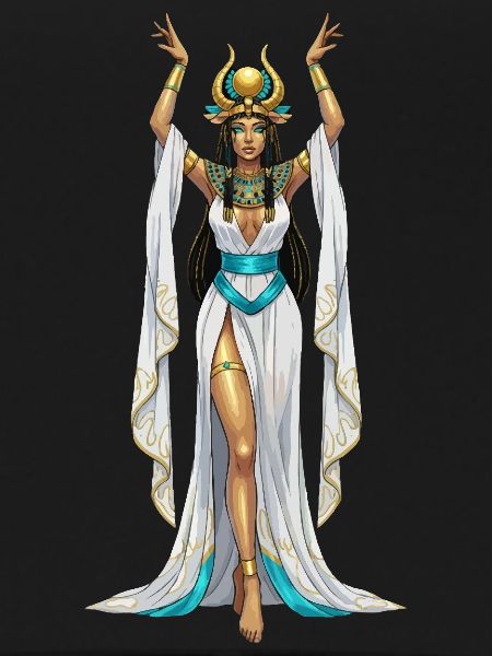Egyptian Goddess Isis Cosplay