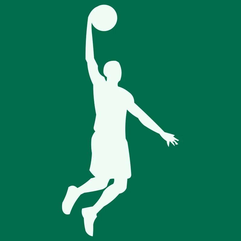 Silhouette de basket Dunning