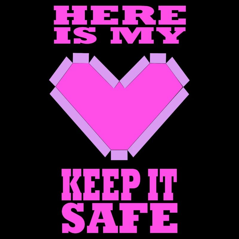 Here Is My Heart, Keep It Safe - Valentine's Day
