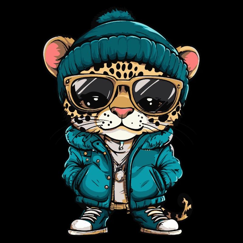 Leopard Cool Comic