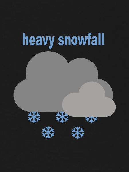 heavy snowfall