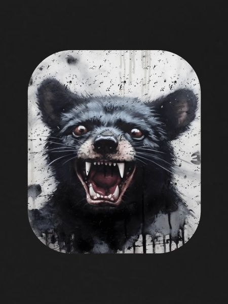 Laughing Tasmanian Devil
