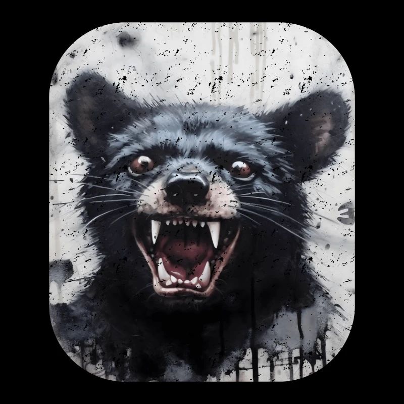 Laughing Tasmanian Devil