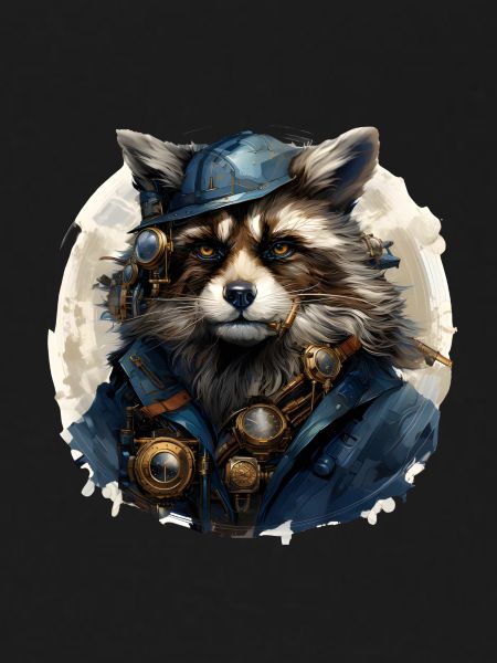 Steampunk Trashpanda