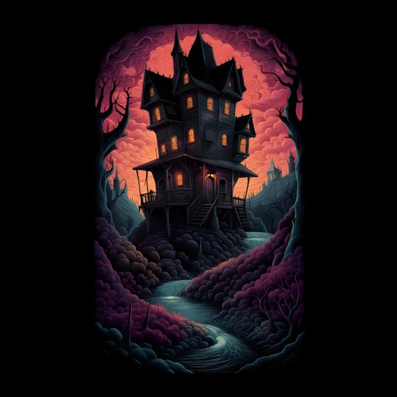 Creepy & spooky horror home