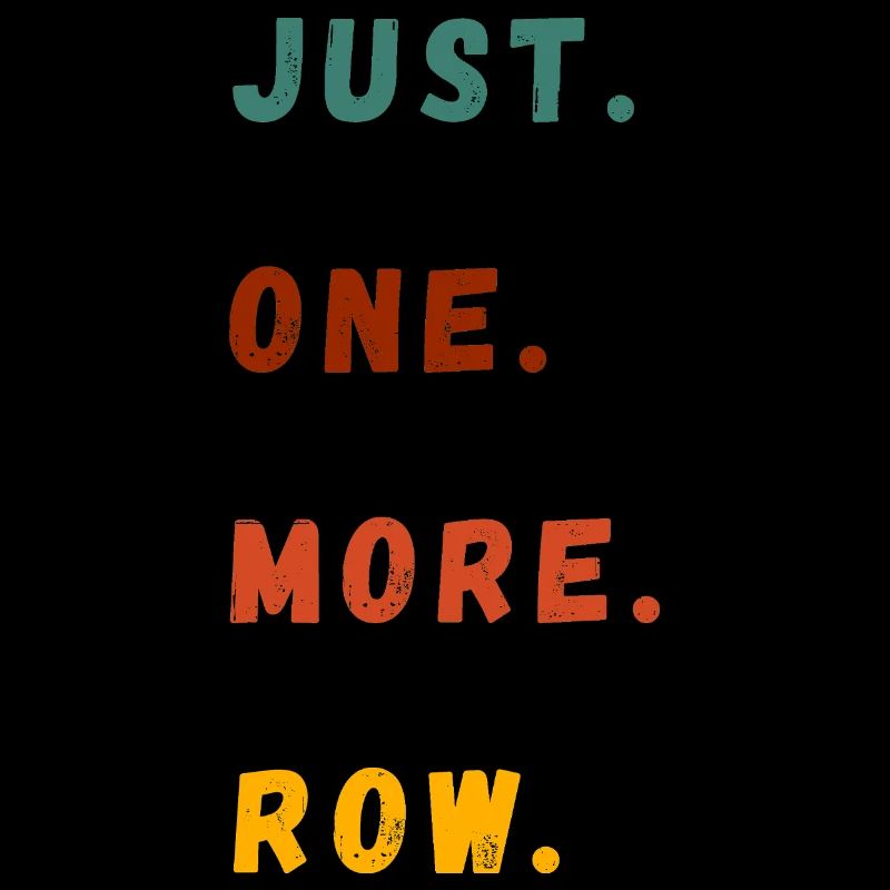 Juste une rangée de plus – Police en blocs coloré