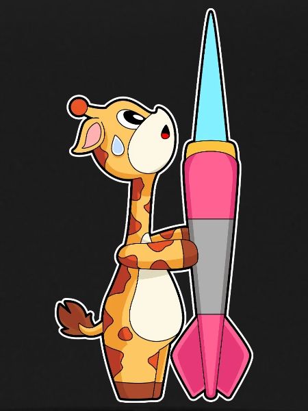 Giraffe Dart Dartpfeil Sport