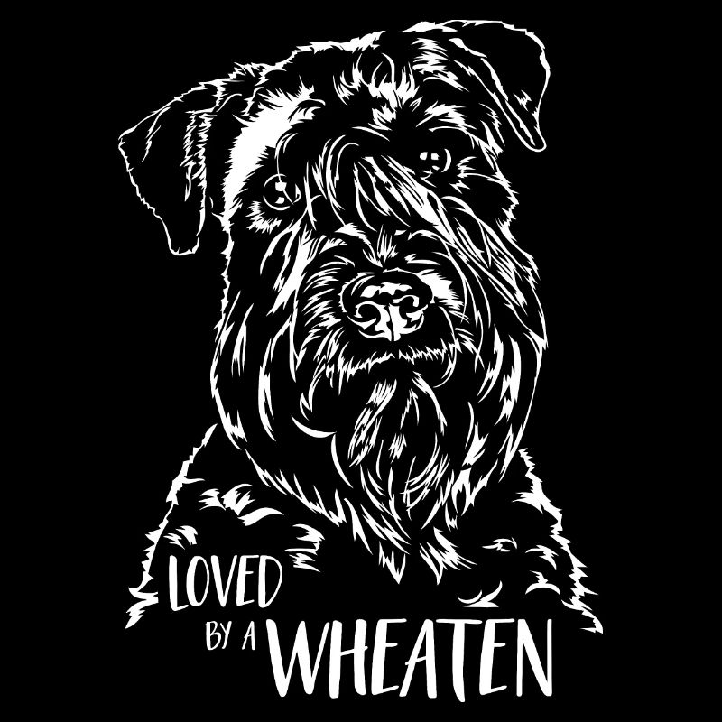 Aimé par un chien de blé à poil doux