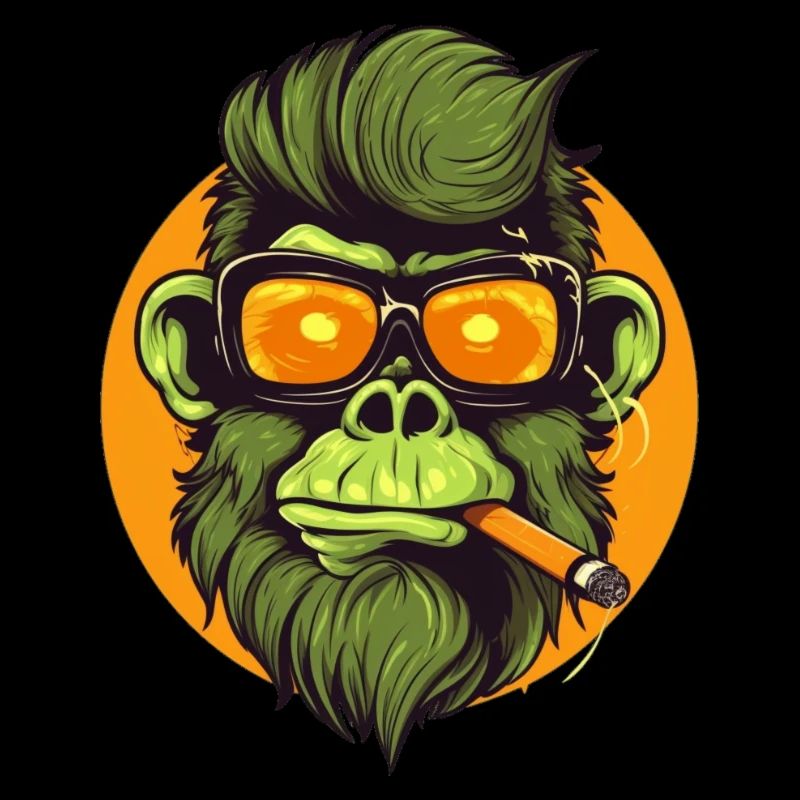 Smoking Ape No. One