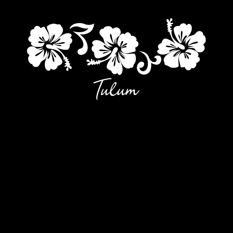 Tulum Mexique Fleur d’Hibiscus