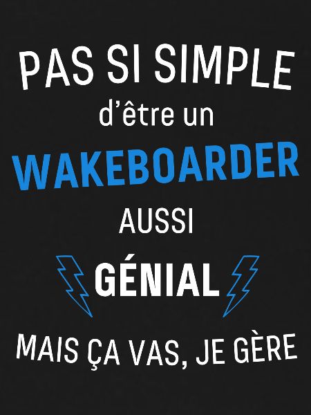Awesome wakeboarder