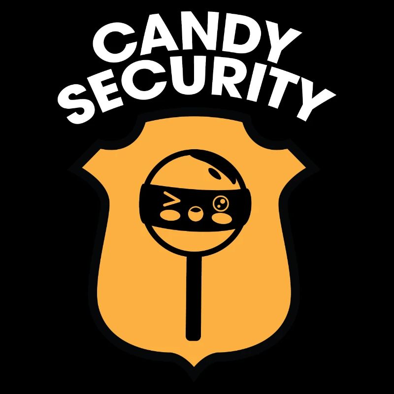 Candy Security Kids Parents Matching Birthday