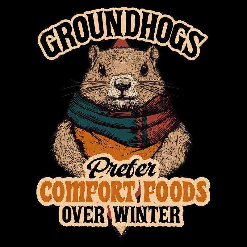 Groundhogs Prefer Comfort Foods Over Winter