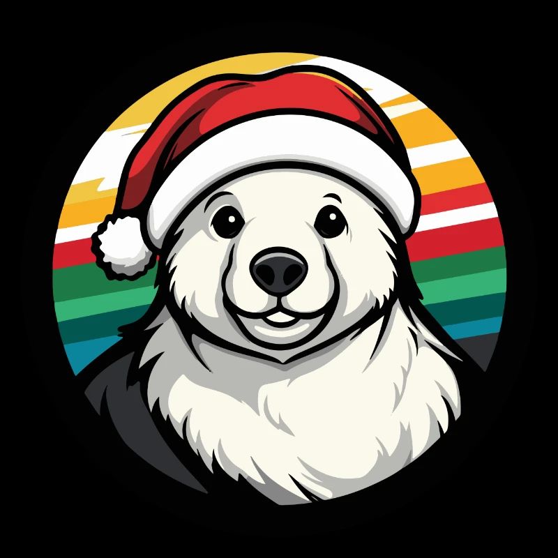 Polar Bear Christmas X-Mas