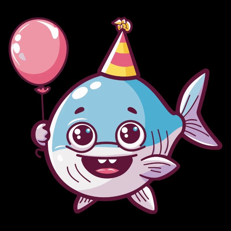 Piranha Poissons Anniversaire Bébé