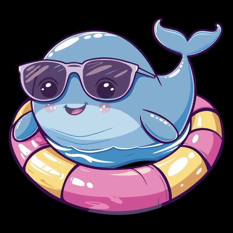 Whale Comic Cool