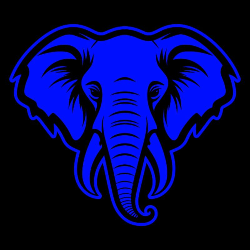 Portrait d’animal éléphant