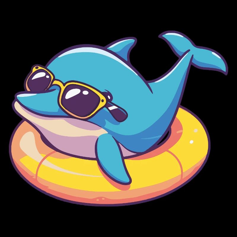 Delfin Comic Cool