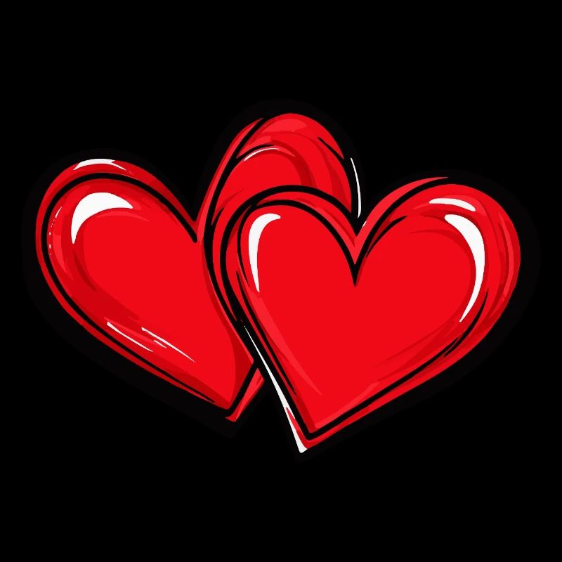 Symbole d’amour des cœurs