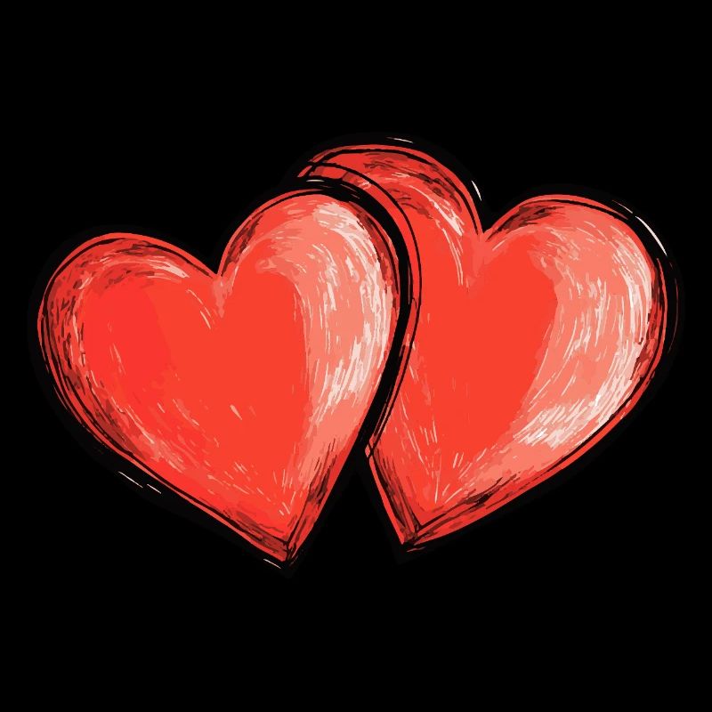 Symbole d’amour des cœurs