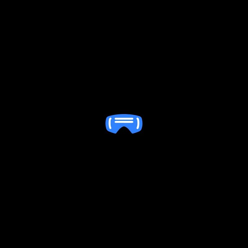 Ski Goggles Icon Line