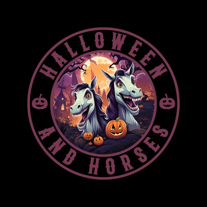 Halloween und Pferde