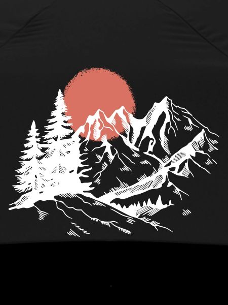 Sunset Peak Silhouette