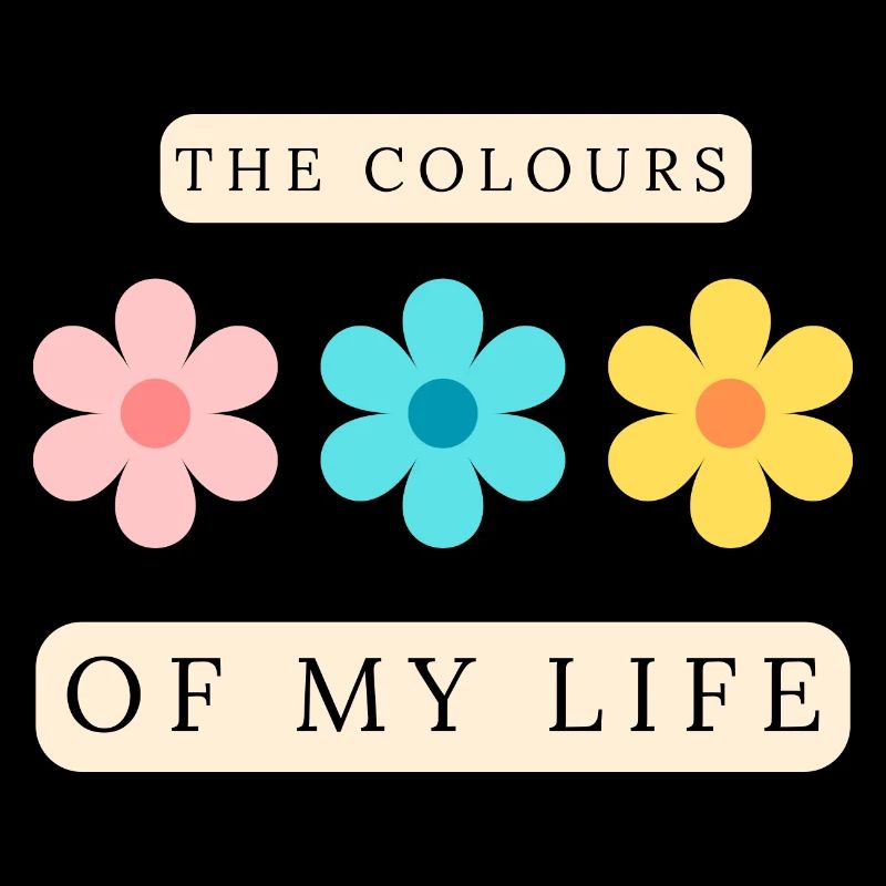 Les couleurs de ma vie sont une source d’inspiration