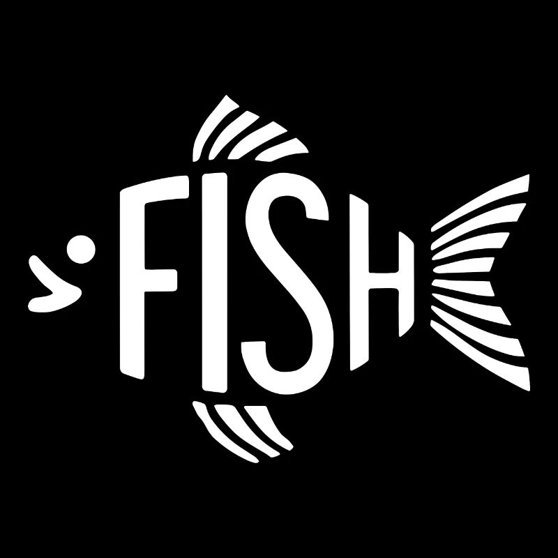 Fish Bone Skeleton Herringbone Fishing