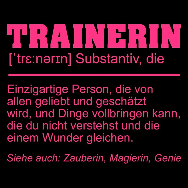 Trainerin Definition