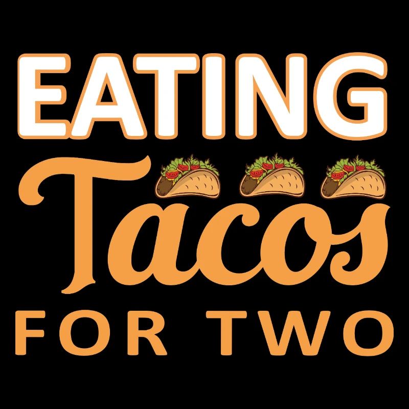 Graphique de tacos vibrant pour les gourmands