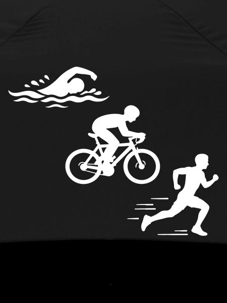 Triathlon Silhouette Triathlete