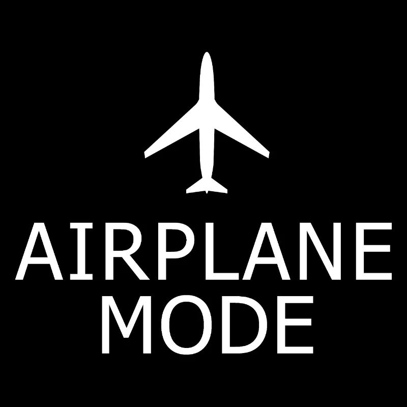Airplane Mode On Travel Vacation Art