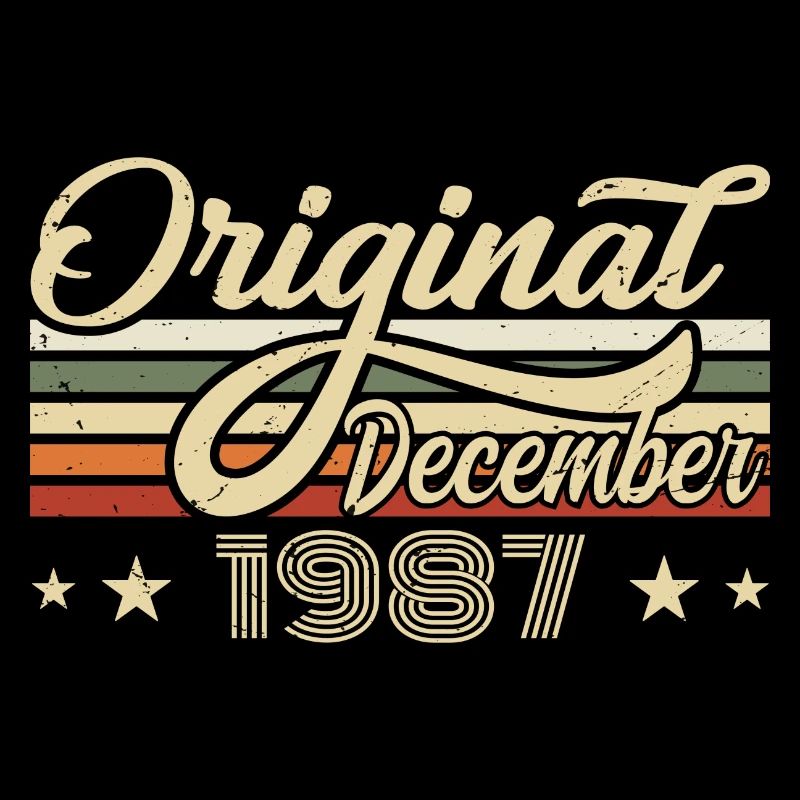 Décembre 1987 - Cadeau d’anniversaire Décembre 1987