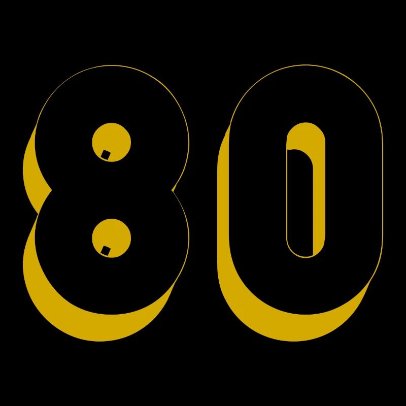 80. 80 YEARS. 80TH ANNIVERSARY. 80 YEARS ANNIVERSARY